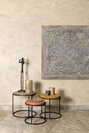 Ornament KALI zwart dwarsfluit