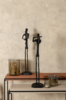 Ornament KALI zwart saxofoon