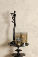 Ornament KALI zwart saxofoon