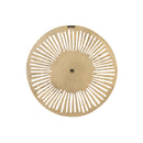 Marjun Gold Casted Alu Wall Panel Open Round S