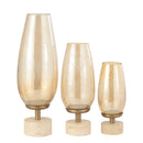 Windlicht SAJETH luster travertin S