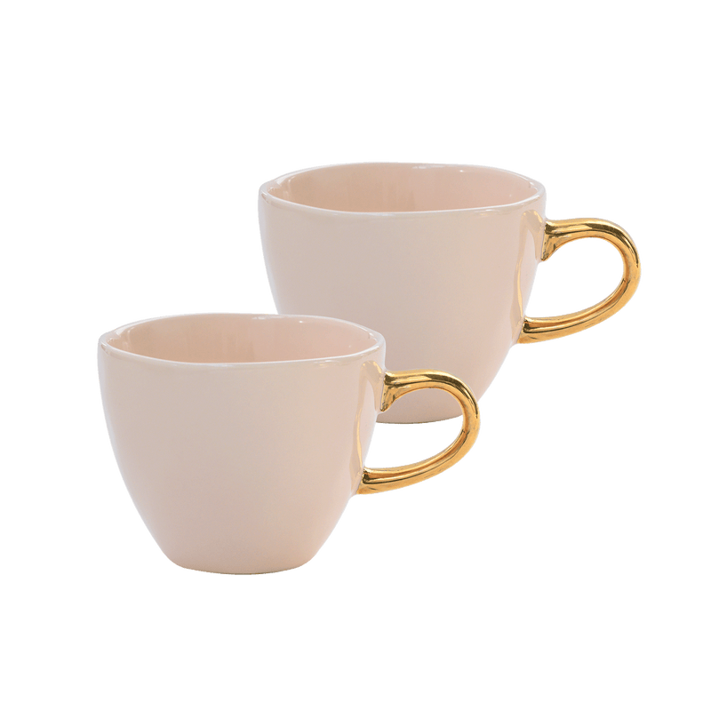 Urban Nature Culture Good Morning cup coffee set 2 Old Pink