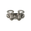 Otazu Vintage Barrel Ring - Rhodium