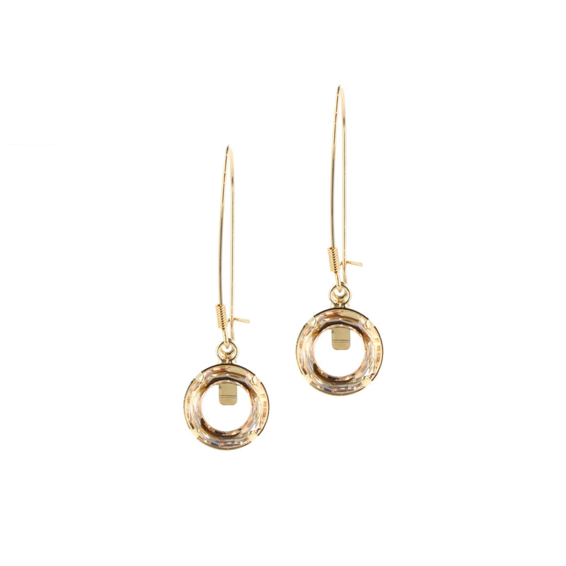 Otazu Halo Earhangers Gold