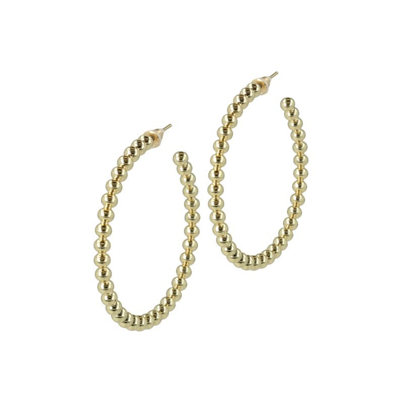 Otazu Divine Golden Bubble Hoops