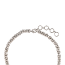 Otazu Vintage Barrel Necklace - Rhodium