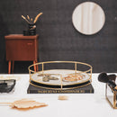 Dienblad spiegel goud