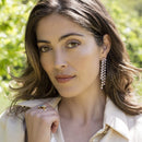 Alice Earrings Rosewater Opal