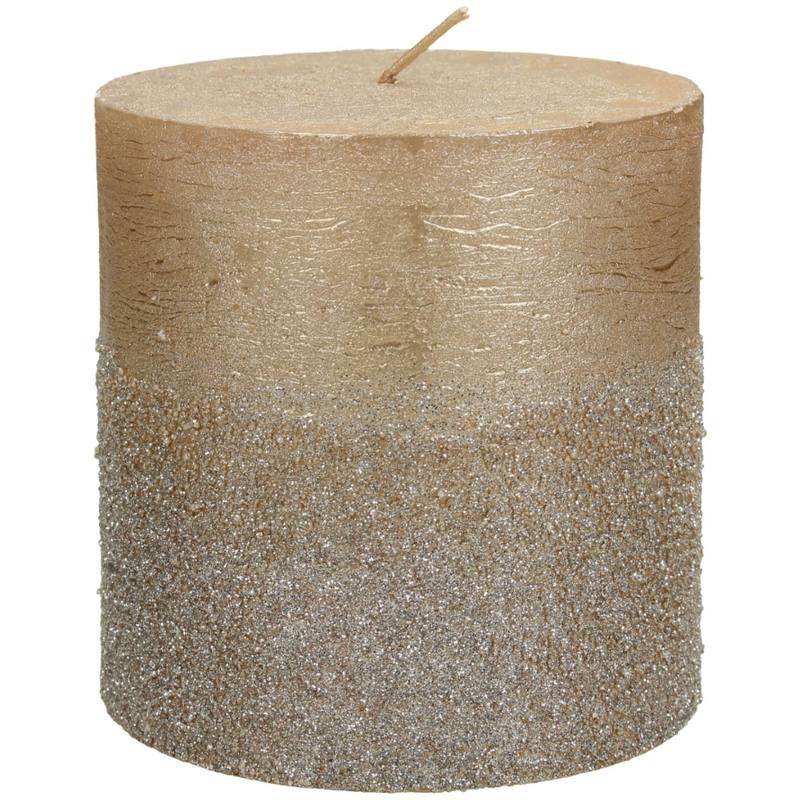 Candle Glitter Goud