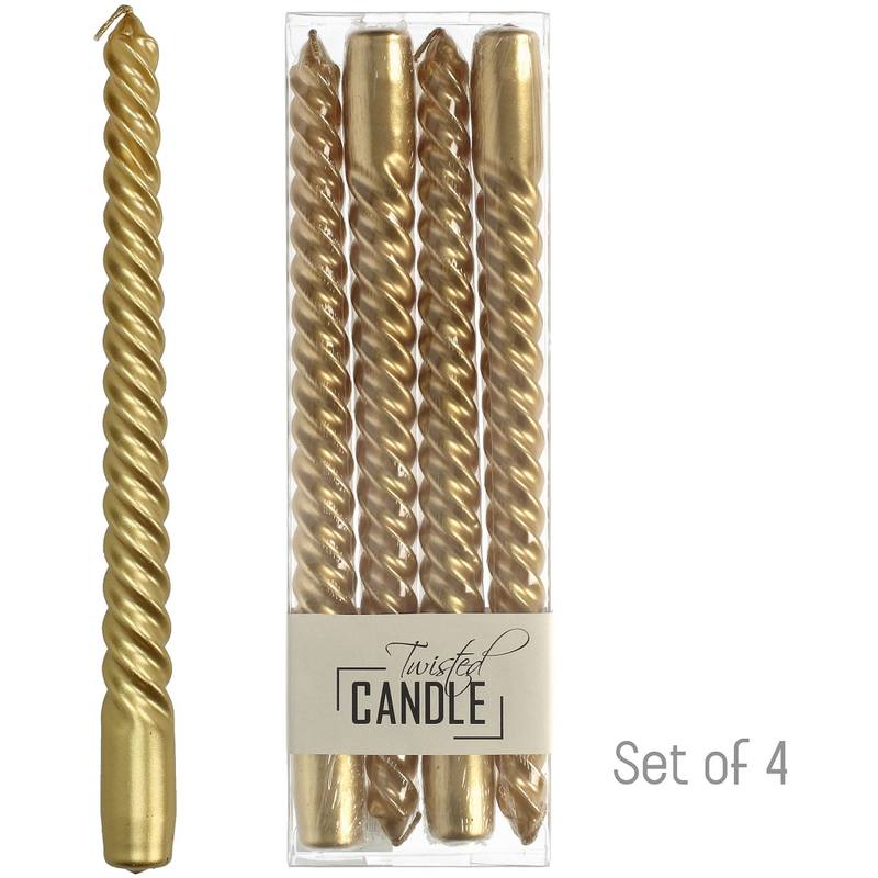 Candle Twister Goud