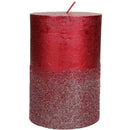 Candle Glitter Rood