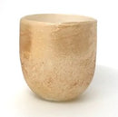 Theelicht glas peach