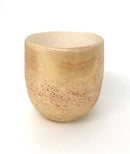 Theelicht glas peach