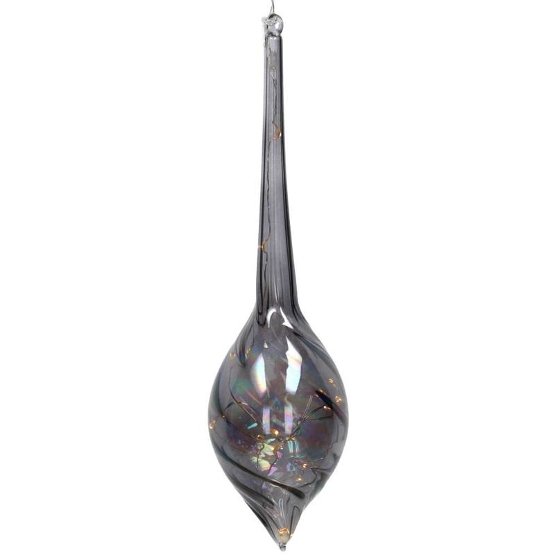 HD Collection Ornament Drip LED Grey
