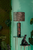 Ornament LEOPARD Zwart mat