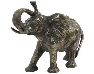 Light & Living Ornament WANYAMA olifant antiek brons