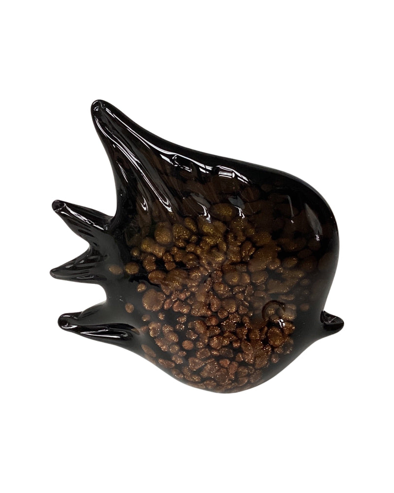 Ornament sunfish glas bruin
