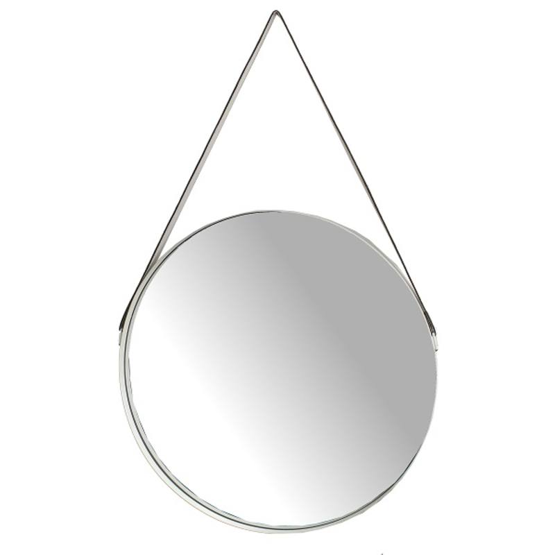 Spiegel Metaal Wit Ø57 cm