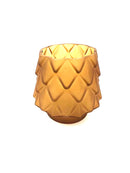Countryfield theelicht celeste cognac geel