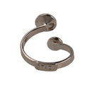 Classic Disc Ring - Rhodium