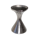Kegel kandelaar Zilver