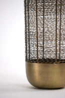 Windlicht POLILLO antiek brons