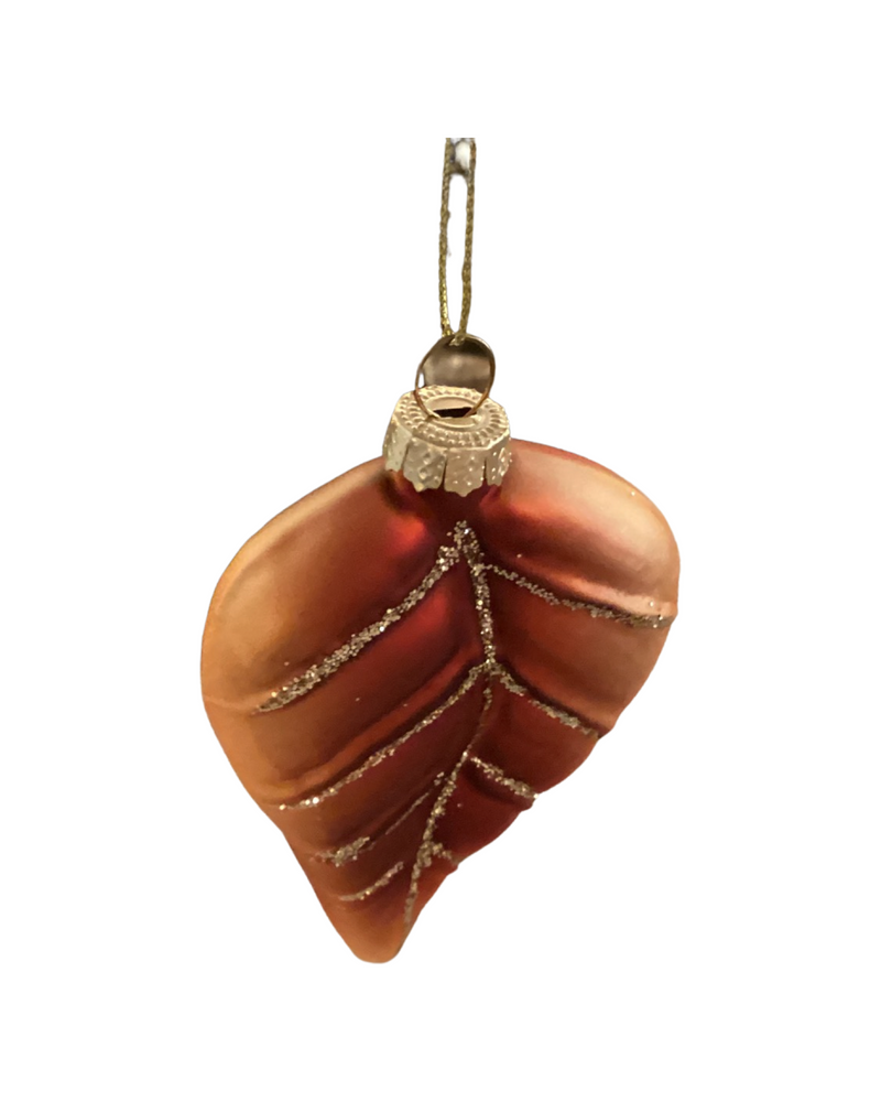 Colmore by Diga Kersthanger herfstblad licht bruin-goud